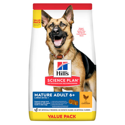 Hill's SP Canine Mature Large Breed Chicken 18 kg Value Pack