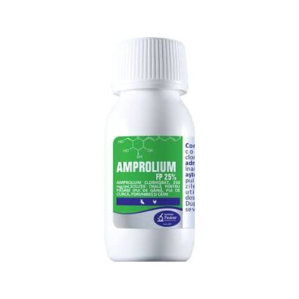 ANTIPARAZITAR INTERN PENTRU PASARI SI CAINI AMPROLIUM FP 25% 50ML