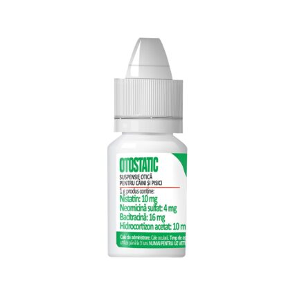 SOLUTIE OTICA PENTRU CAINI SI PISICI OTOSTATIC 7.5ML