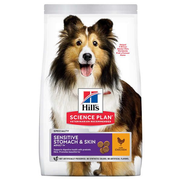 Hill's SP Canine Adult Skin and Stomach Chicken 800 g