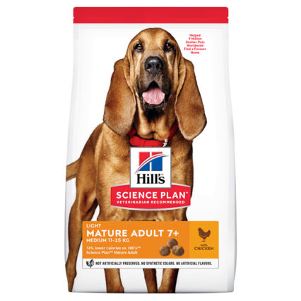 Hill's SP Canine Mature Light Medium Chicken 14 kg