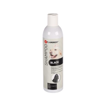 SAMPON PENTRU CAINI CU BLANA NEAGRA FLAMINGO 300ML