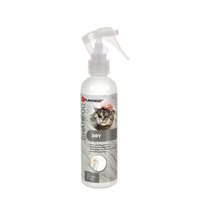 SAMPON SPALARE USCATA PENTRU PISICI FLAMINGO SPRAY 200ML