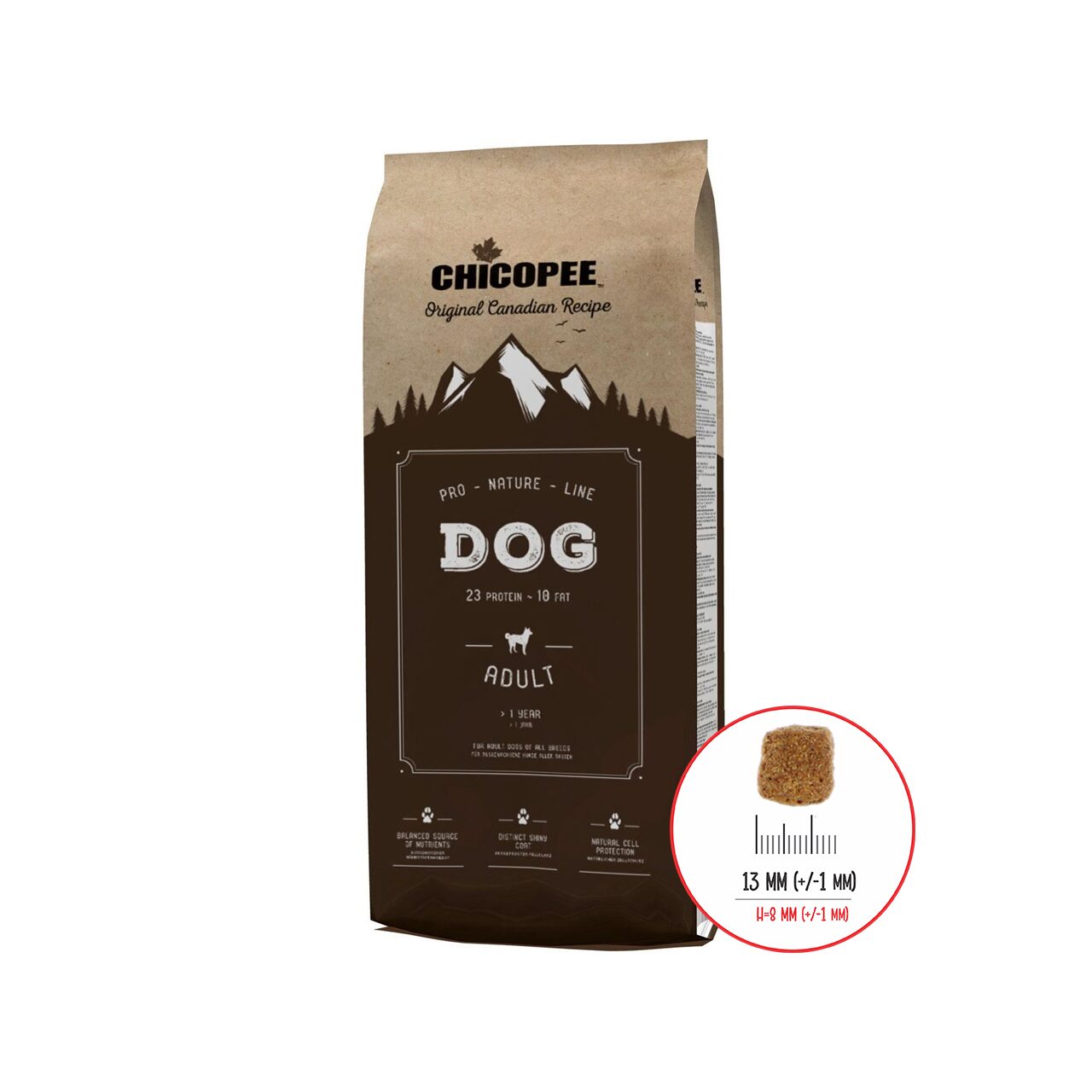 HRANA USCATA PENTRU CAINI SUPER PREMIUM CHICOPEE PNL ADULT 20KG