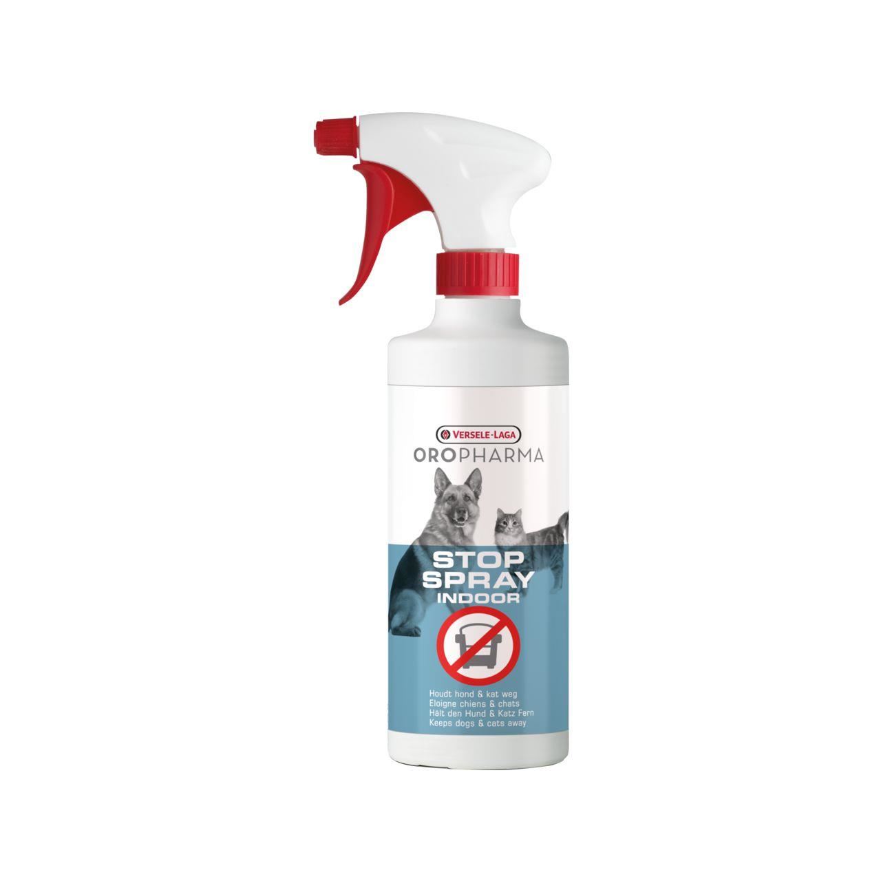 SPRAY REPELENT PENTRU CAINI SI PISICI VL OROPHARMA STOP INDOOR 500ML