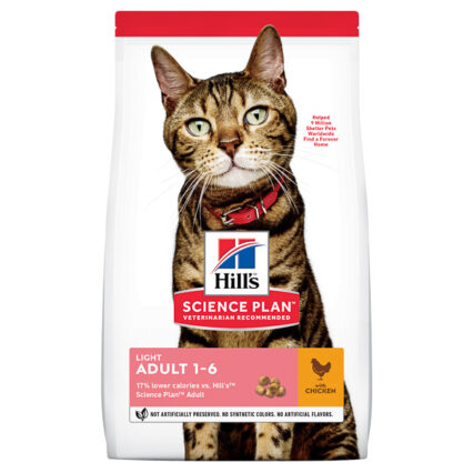 Hill's SP Feline Adult Light Chicken 3 kg