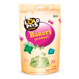 Biscuits for Dogs Bones in Doypack Mint Flavour M- size 350 g