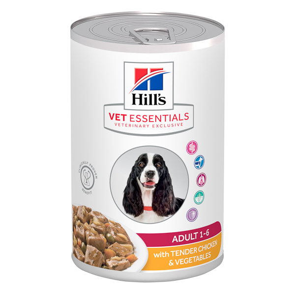 Hill's VE Canine Adult Chicken and Vegetables 363 g (conserva)