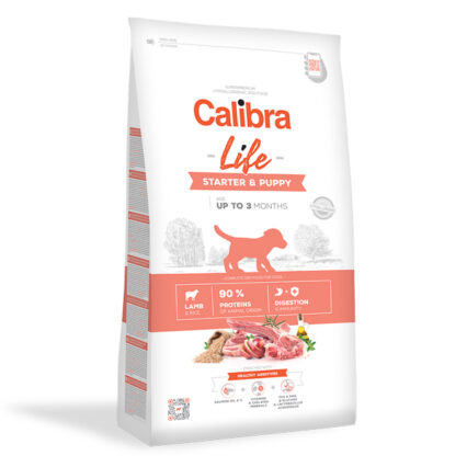 Calibra Dog Life Starter & Puppy Lamb 750 g