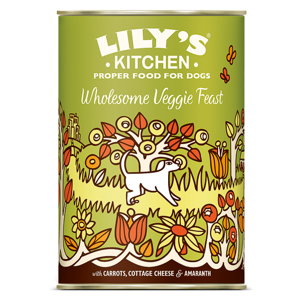 Lily's Kitchen for Dogs Wholesome Veggie Feast 375 g