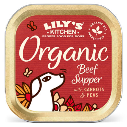Lily's Kitchen for Dogs Organic Beef Supper With A Vegetable Medley 150 g