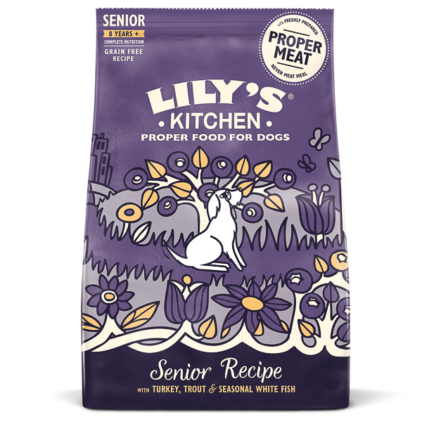 Lily's Kitchen Dog Turkey and Trout Senior Recipe Dry Food 7 kg