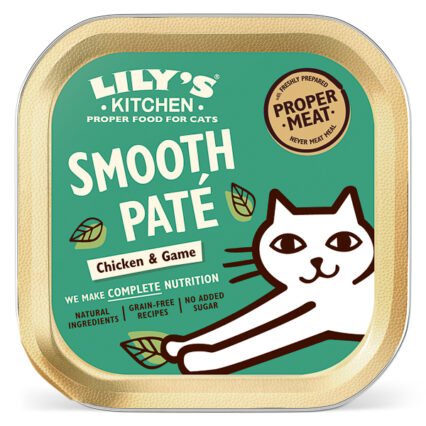 Lily's Kitchen Cat Smooth Chicken & Game Pate 85 g