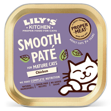 Lily's Kitchen Cat Mature Smooth Chicken Pate 85 g