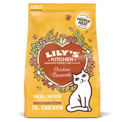 Lily's Kitchen Cat Chicken Casserole Adult Dry Food 2 kg
