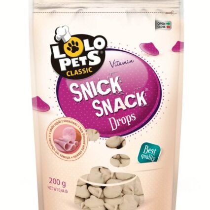 Dropsuri pentru Caini cu Aroma de Sunca si Vitamine 200 g