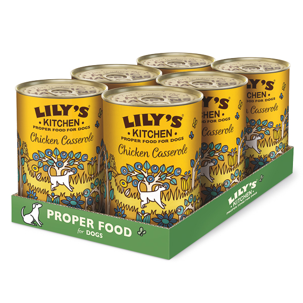 Lily's Kitchen for Dogs Chicken & Turkey Casserole 6 x 400 g