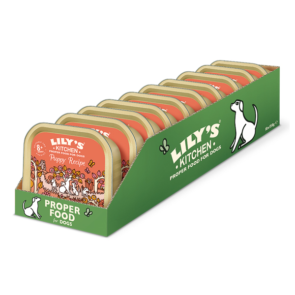 Lily's Kitchen for Dogs Chicken Dinner for Puppies 10 x 150 g