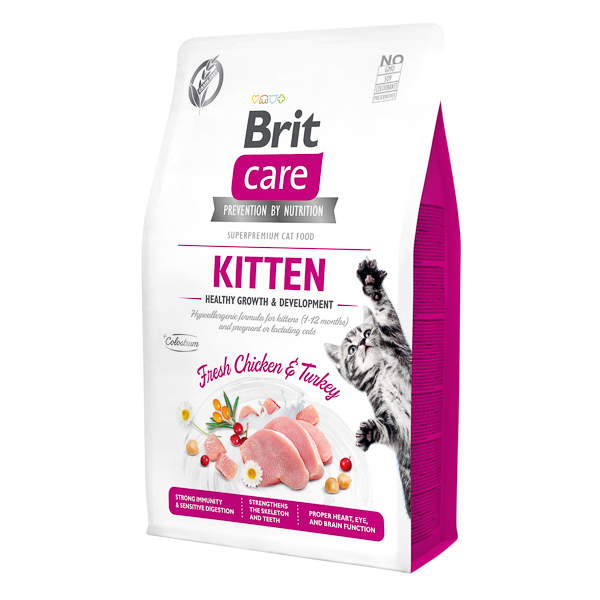 Brit Care GF Cat Kitten Healthy Growth and Development 2 kg