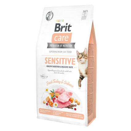 Brit Care GF Cat Sensitive Healthy Digestion and Delicate Taste 7 kg