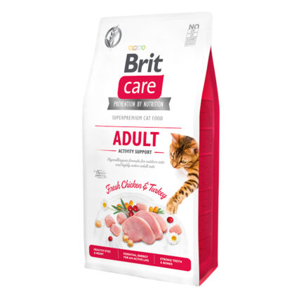Brit Care GF Cat Adult Activity Support 7 kg