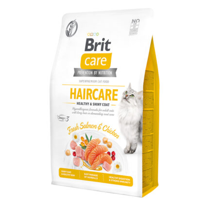 Brit Care GF Cat Haircare Healthy and Shiny Coat 2 kg