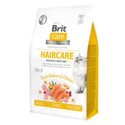 Brit Care GF Cat Haircare Healthy and Shiny Coat 400 g