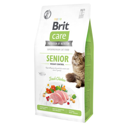 Brit Care GF Cat Senior Weight Control 7 kg