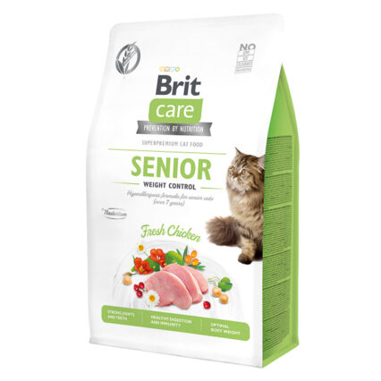 Brit Care GF Cat Senior Weight Control 400 g