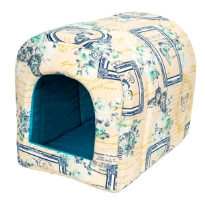 Culcus Tunel Burete Marimea 1 (30x40x35 cm) Albastru