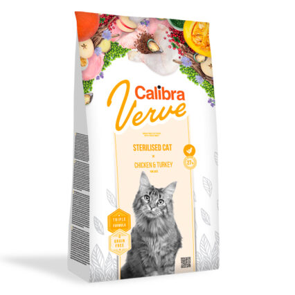 Calibra Cat Verve GF Sterilised Chicken & Turkey 3.5 kg