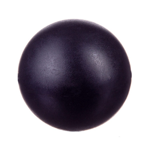 Jucarie BK Minge Cauciuc Solid Neagra M 6.5 cm