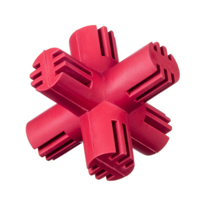 Jucarie BK Cruce Cauciuc Rosie 12.5 cm