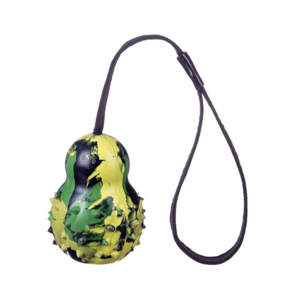 Jucarie BK Buzdugan Cauciuc cu Sfoara, Verde S 8.5 x 6 cm