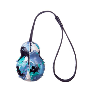 Jucarie BK Buzdugan Cauciuc cu Sfoara, Albastru S 8.5 x 6 cm