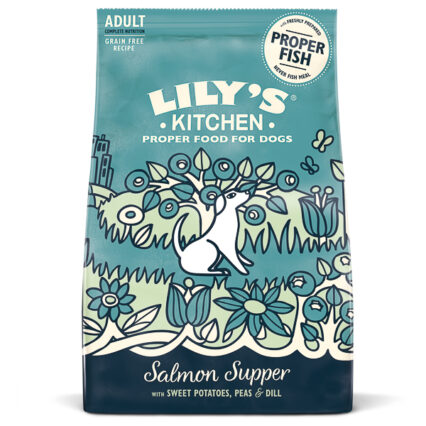 Lily's Kitchen for Dogs Salmon Supper Adult Dry Food 1 kg