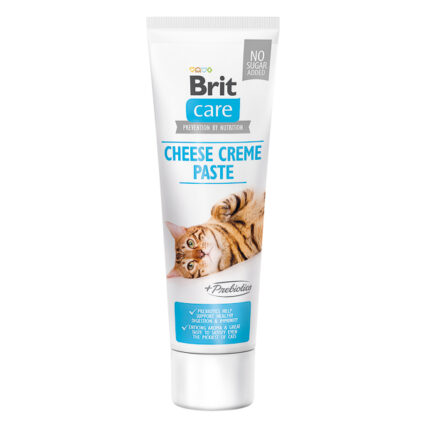 Brit Care Cat Paste Cheese Cream Enriched With Prebiotics 100 g