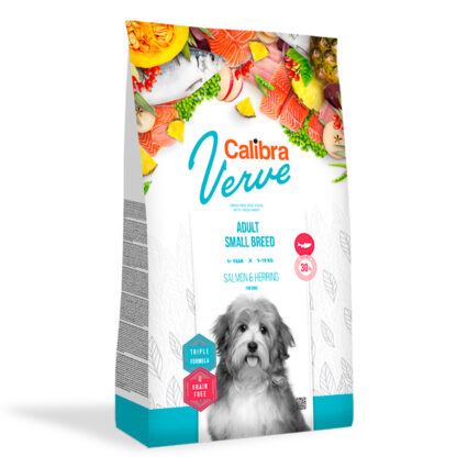 Calibra Dog Verve GF Adult Small Salmon & Herring 1,2 kg