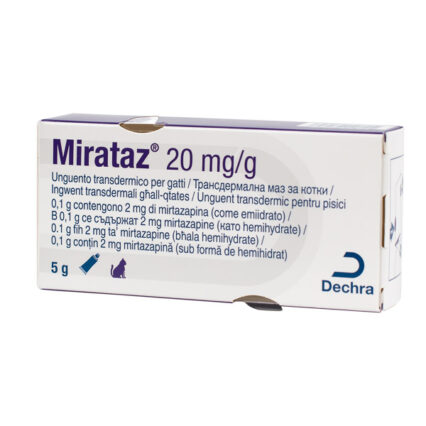 Mirataz Paste 20 mg/g 5 g