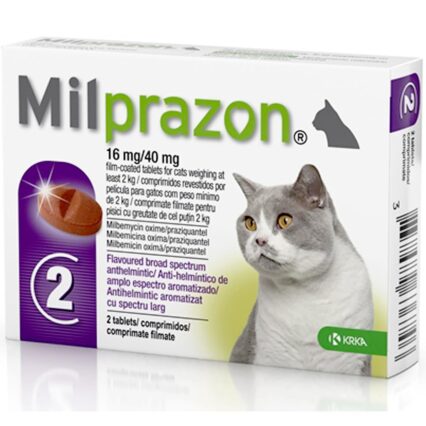 MILPRAZON 16/40 MG*2 TB CAT