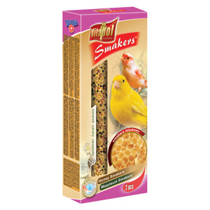 Batoane Vitapol cu Miere pentru Canari 65 g