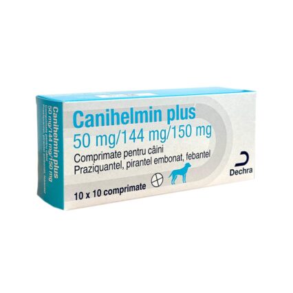 ANTIPARAZITAR INTERN CAINI CANIHELMIN PLUS (10*10 TABLETE)