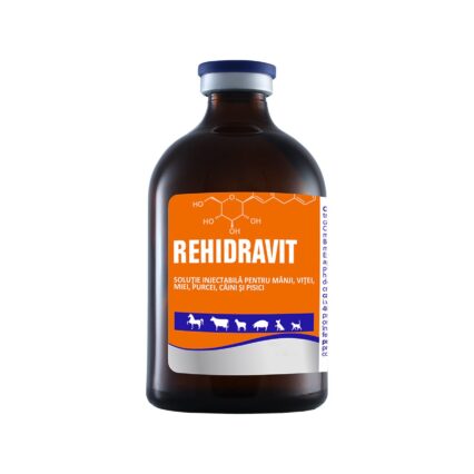 SOLUTIE INJECTABILA MULTISPECIE REHIDRAVIT 100ML