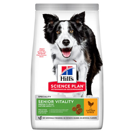 Hill's SP Canine Senior Vitality Medium Chicken 2.5 kg