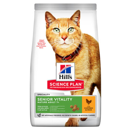 Hill's SP Feline Senior Vitality Chicken 300 g