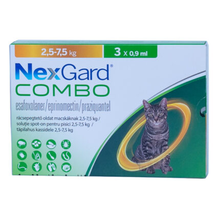 Nexgard Combo Cat L (2.5 - 7.5 kg) x 3 pipete