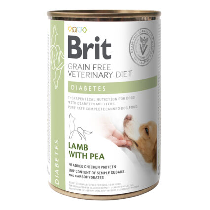 Brit GF Veterinary Diet Dog Can Diabetes 400 g