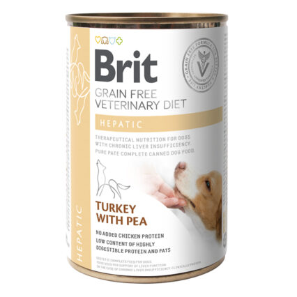 Brit GF Veterinary Diet Dog Can Hepatic 400 g