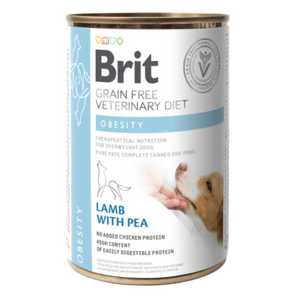Brit GF Veterinary Diet Dog Can Obesity 400 g