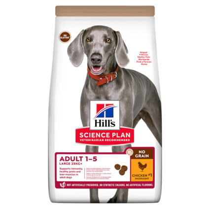 Hill's SP Canine Adult No Grain Large Breed Chicken 14 kg
